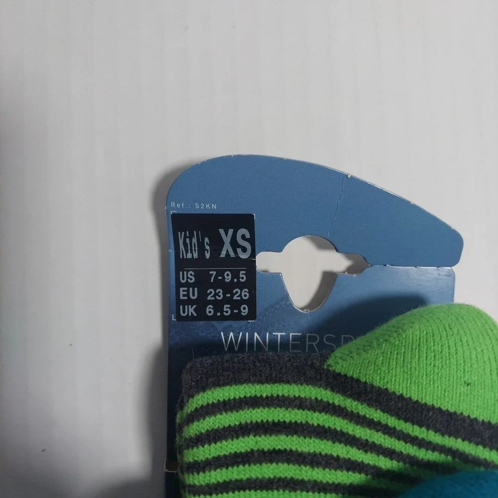 Lorpen Unisex Youth Size XS - T2 Kids Merino Ski Socks-2 Pack